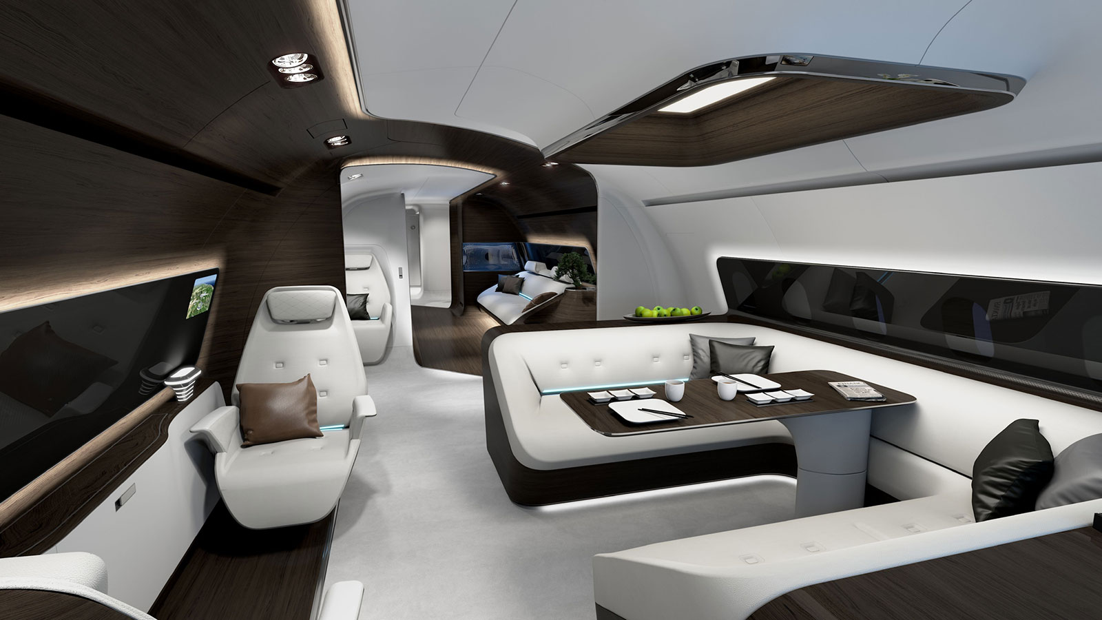 StayRoman Jet Service Interior